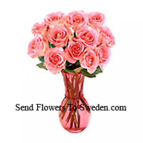 Cute 11 Pink Roses